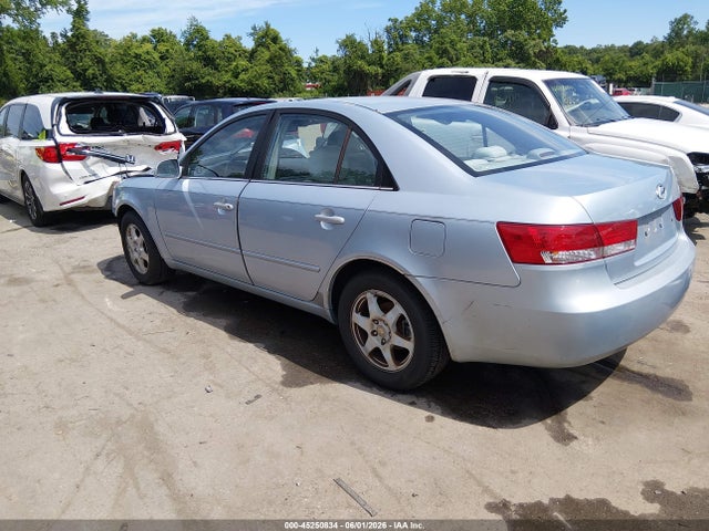 Продаж на аукціоні авто 2006 Hyundai Sonata Gls, vin: 5NPEU46C86H117081, номер лоту: 45250834