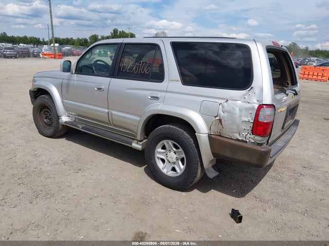 Aukcja sprzedaży 2000 Toyota 4runner Limited V6, vin: JT3HN87RXY9044106, numer aukcji: 45250906