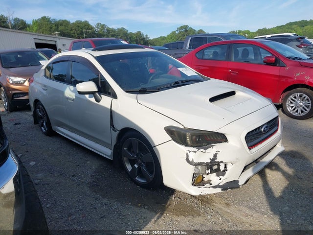 2016 Subaru Wrx Premium მანქანა იყიდება აუქციონზე, vin: JF1VA1E66G9806183, აუქციონის ნომერი: 45250933