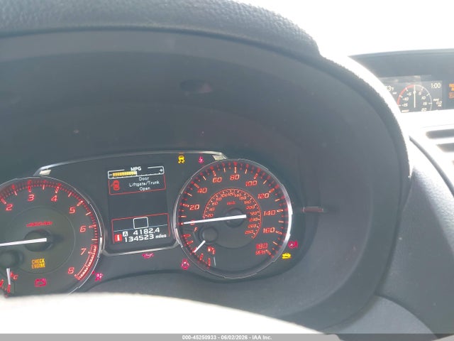 2016 Subaru Wrx Premium მანქანა იყიდება აუქციონზე, vin: JF1VA1E66G9806183, აუქციონის ნომერი: 45250933