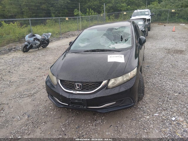45250936 :رقم المزاد ، 19XFB2F51DE042581 vin ، 2013 Honda Civic Lx مزاد بيع
