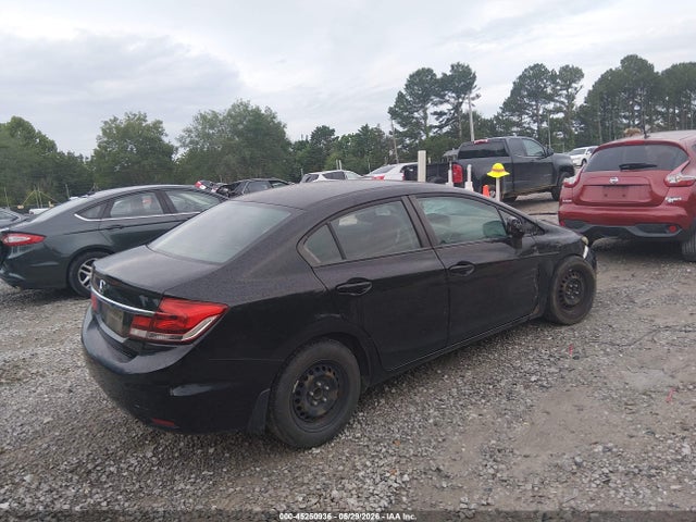 45250936 :رقم المزاد ، 19XFB2F51DE042581 vin ، 2013 Honda Civic Lx مزاد بيع