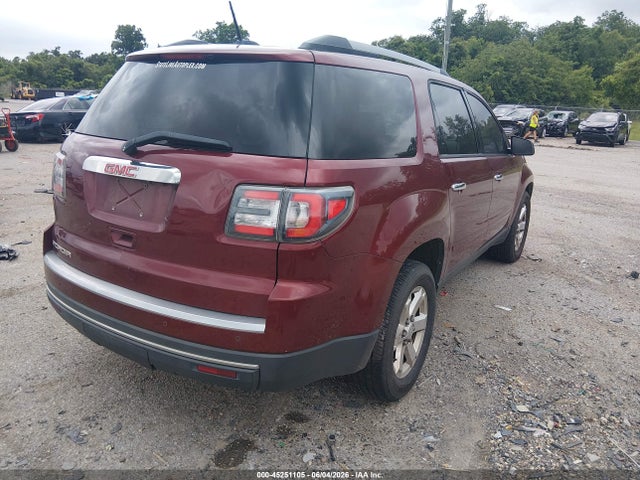 2016 Gmc Acadia Sle-1 მანქანა იყიდება აუქციონზე, vin: 1GKKRNEDXGJ117813, აუქციონის ნომერი: 45251105
