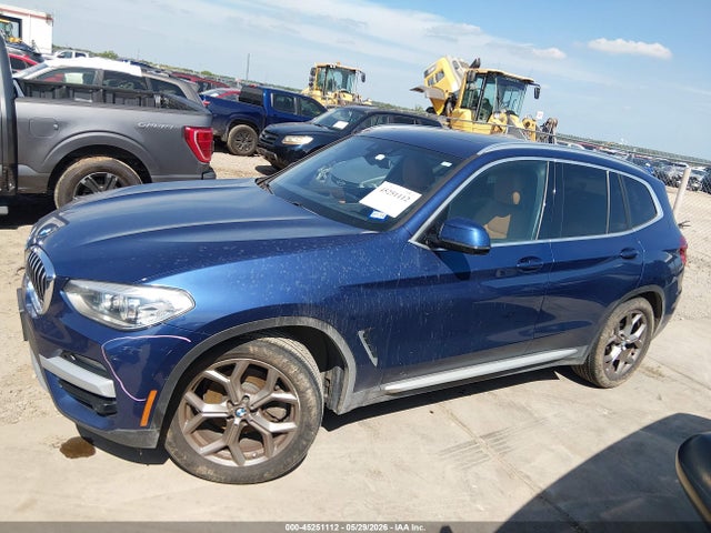 45251112 :رقم المزاد ، 5UXTY5C05LLT34475 vin ، 2020 Bmw X3 Xdrive30i مزاد بيع