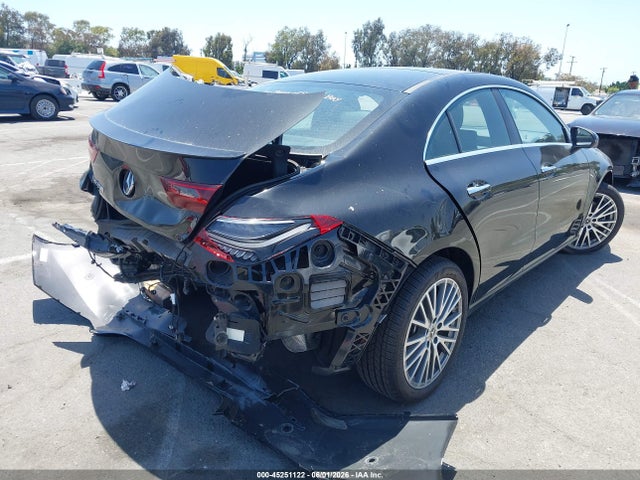 Aukcja sprzedaży 2026 Mercedes-benz Cla 250 Coupe, vin: W1K5J4GB7TN586033, numer aukcji: 45251122