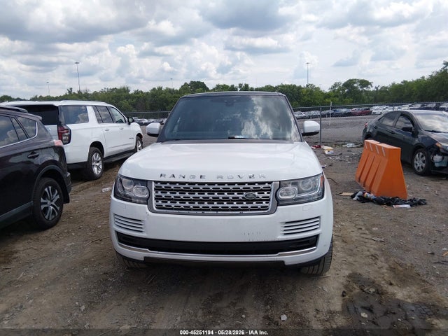 2017 Land Rover Range Rover 3.0l V6 Supercharged Hse მანქანა იყიდება აუქციონზე, vin: SALGS2FV8HA379576, აუქციონის ნომერი: 45251194
