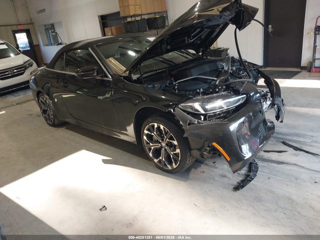 2026 Bmw 430i Xdrive მანქანა იყიდება აუქციონზე, vin: WBA53DB03TCX55743, აუქციონის ნომერი: 45251251
