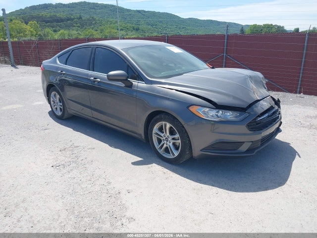 Auction sale of the 2018 Ford Fusion Se, vin: 3FA6P0HD7JR187323, lot number: 45251307