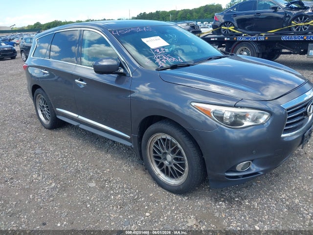 2013 Infiniti Jx35 მანქანა იყიდება აუქციონზე, vin: 5N1AL0MM1DC322736, აუქციონის ნომერი: 45251468