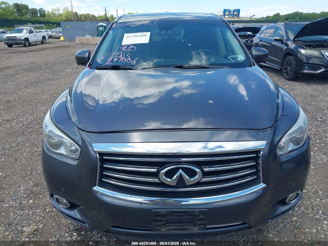 2013 Infiniti Jx35 მანქანა იყიდება აუქციონზე, vin: 5N1AL0MM1DC322736, აუქციონის ნომერი: 45251468