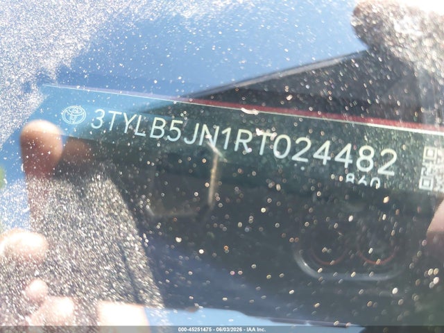 45251475 :رقم المزاد ، 3TYLB5JN1RT024482 vin ، 2024 Toyota Tacoma Sr5 مزاد بيع