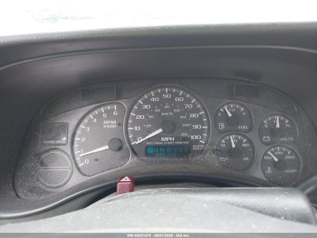 2002 Chevrolet Silverado 1500 Commercial მანქანა იყიდება აუქციონზე, vin: 1GCEC14W32Z156114, აუქციონის ნომერი: 45251478