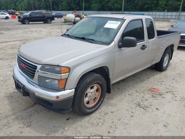 45251521 :رقم المزاد ، 1GTCS196158126266 vin ، 2005 Gmc Canyon Sle مزاد بيع