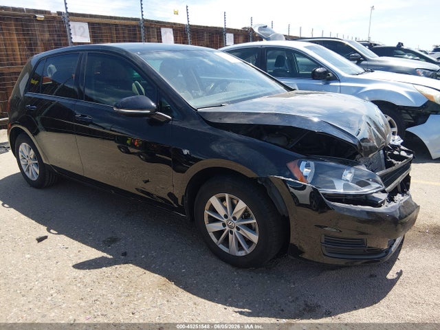 Aukcja sprzedaży 2017 Volkswagen Golf Tsi S 4-door/tsi Se 4-door/tsi Sel 4-door/tsi Wolfsburg Edition 4-door, vin: 3VW217AU9HM064138, numer aukcji: 45251548