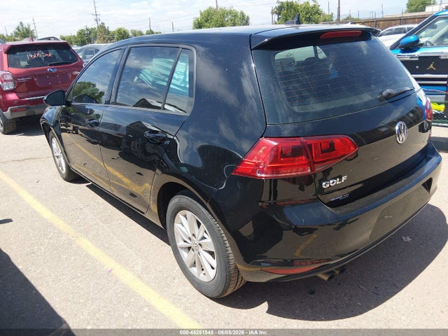 Aukcja sprzedaży 2017 Volkswagen Golf Tsi S 4-door/tsi Se 4-door/tsi Sel 4-door/tsi Wolfsburg Edition 4-door, vin: 3VW217AU9HM064138, numer aukcji: 45251548