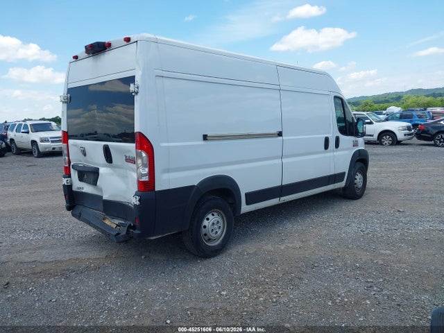 Продажа на аукционе авто 2019 Ram Promaster 2500 High Roof 159 Wb, vin: 3C6TRVDG4KE539665, номер лота: 45251606