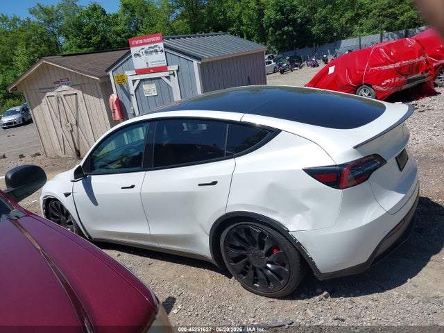 Aukcja sprzedaży 2022 Tesla Model Y Performance Dual Motor All-wheel Drive, vin: 7SAYGDEF1NF466356, numer aukcji: 45251627