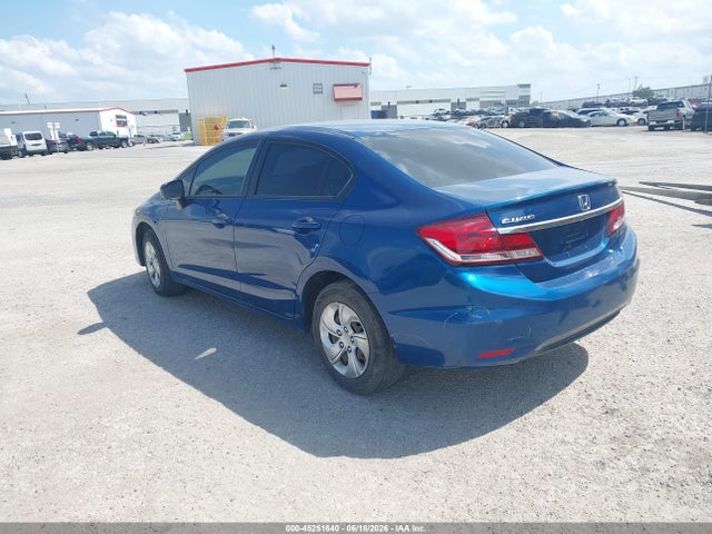 2015 Honda Civic Lx მანქანა იყიდება აუქციონზე, vin: 2HGFB2F5XFH564425, აუქციონის ნომერი: 45251640