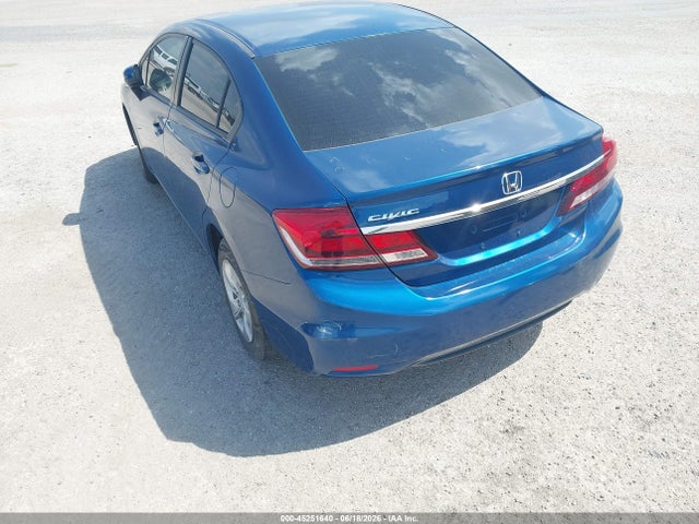 2015 Honda Civic Lx მანქანა იყიდება აუქციონზე, vin: 2HGFB2F5XFH564425, აუქციონის ნომერი: 45251640