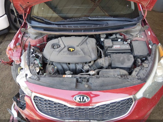 KIA FORTE LX 2016 KNAFK4A65G5566549 Image 10