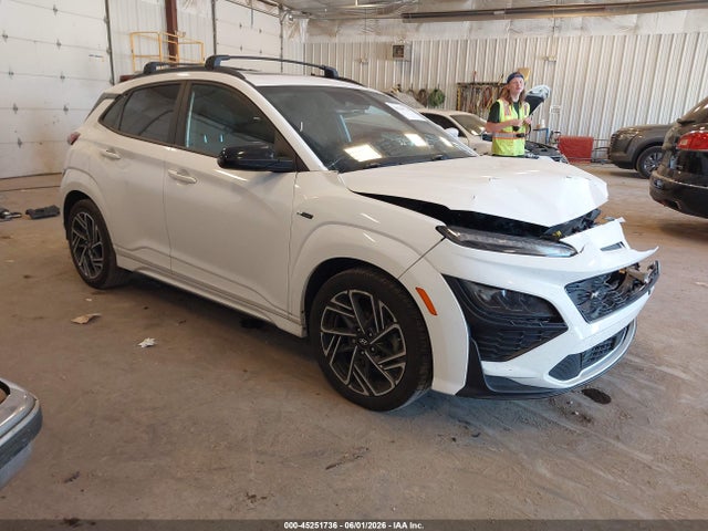 45251736 :رقم المزاد ، KM8K3CA33NU797463 vin ، 2022 Hyundai Kona N Line مزاد بيع