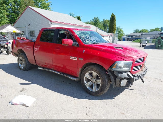 Продажа на аукционе авто 2013 Ram 1500 Sport, vin: 1C6RR7UT2DS662870, номер лота: 45251747