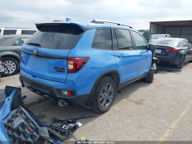 2024 Honda Passport Awd Trailsport მანქანა იყიდება აუქციონზე, vin: 5FNYF8H64RB018301, აუქციონის ნომერი: 45251797