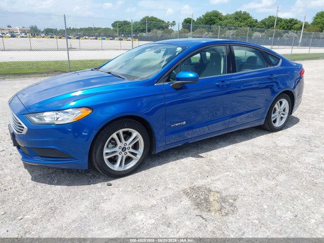 Ford Fusion Hybrid S 2018 3FA6P0UU0JR235850 Image 2