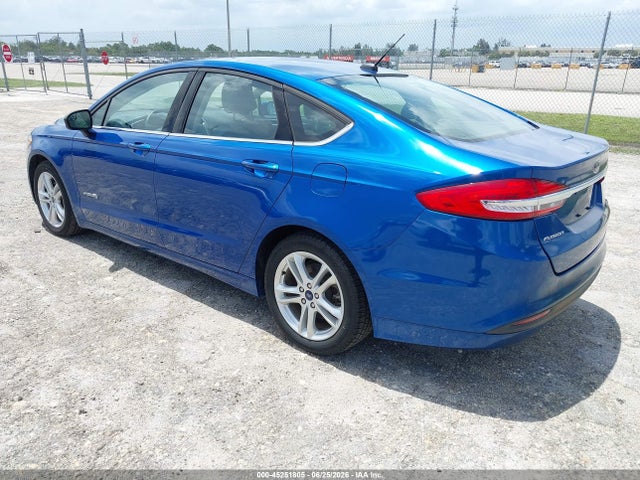 Ford Fusion Hybrid S 2018 3FA6P0UU0JR235850 Image 3