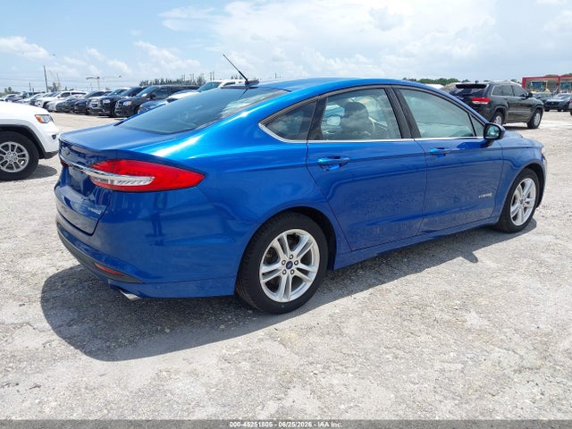 Ford Fusion Hybrid S 2018 3FA6P0UU0JR235850 Image 4