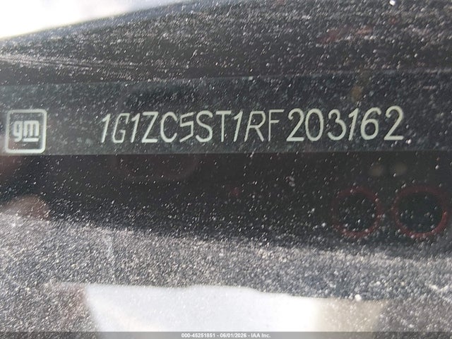 Продаж на аукціоні авто 2024 Chevrolet Malibu Fwd 1fl, vin: 1G1ZC5ST1RF203162, номер лоту: 45251851