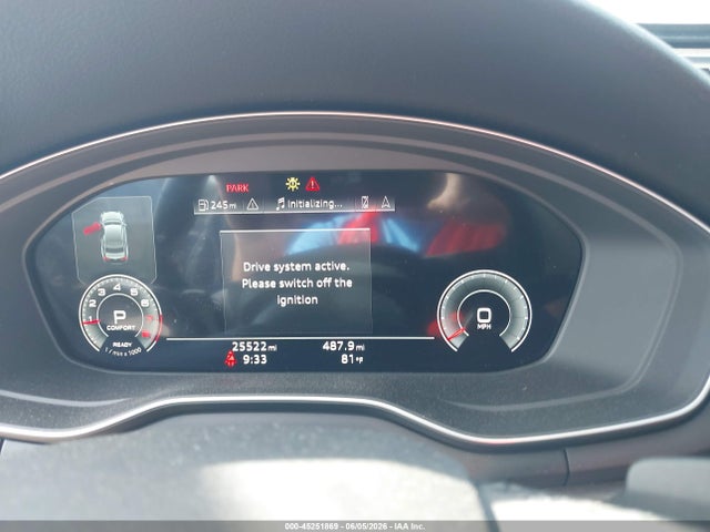 45251869 :رقم المزاد ، WAUTAAF53NA017019 vin ، 2022 Audi A5 Premium Plus 45 Tfsi S Line Quattro S Tronic مزاد بيع