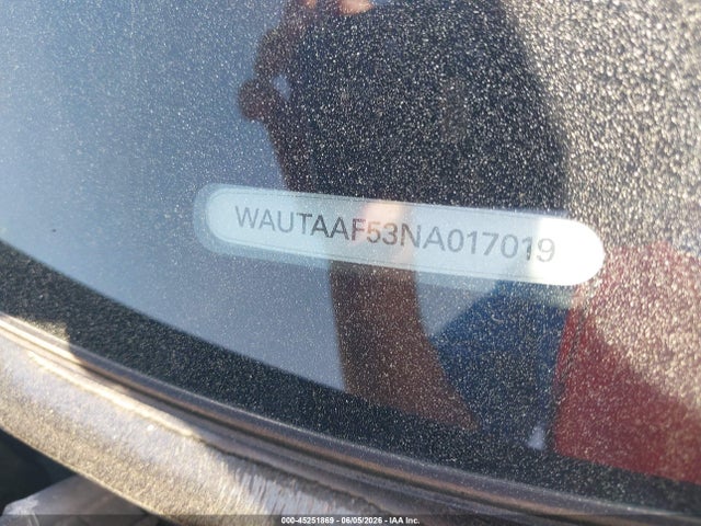 45251869 :رقم المزاد ، WAUTAAF53NA017019 vin ، 2022 Audi A5 Premium Plus 45 Tfsi S Line Quattro S Tronic مزاد بيع