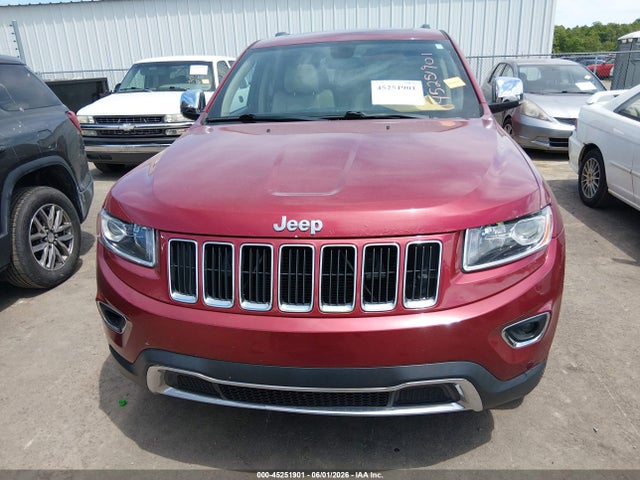 2015 Jeep Grand Cherokee Limited მანქანა იყიდება აუქციონზე, vin: 1C4RJFBG0FC804291, აუქციონის ნომერი: 45251901