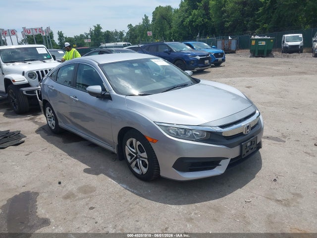 2018 Honda Civic Lx მანქანა იყიდება აუქციონზე, vin: 2HGFC2F56JH541214, აუქციონის ნომერი: 45251915