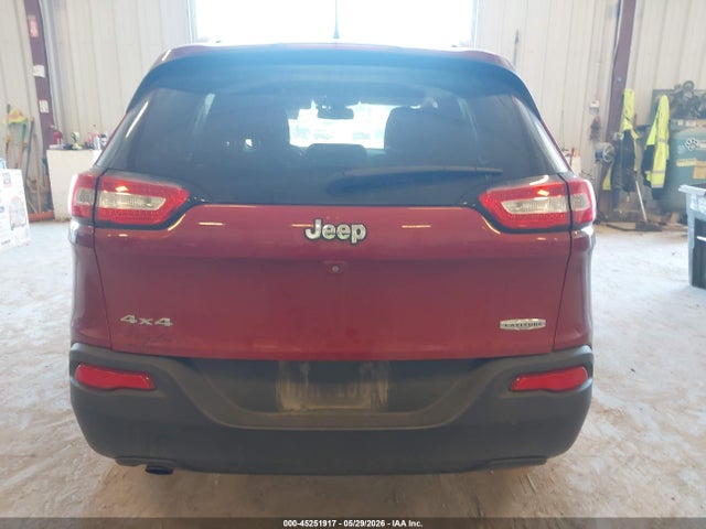 2015 Jeep Cherokee Latitude მანქანა იყიდება აუქციონზე, vin: 1C4PJMCB7FW649395, აუქციონის ნომერი: 45251917
