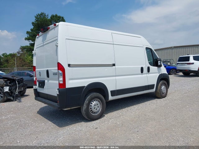 Aukcja sprzedaży 2025 Ram Promaster 2500 Tradesman High Roof 136 Wb W/pass Seat, vin: 3C6LRVCGXSE511760, numer aukcji: 45251945