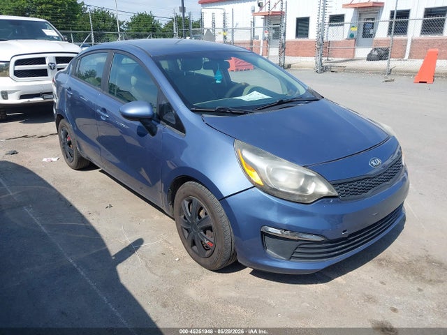 2016 Kia Rio Lx მანქანა იყიდება აუქციონზე, vin: KNADM4A33G6681233, აუქციონის ნომერი: 45251948