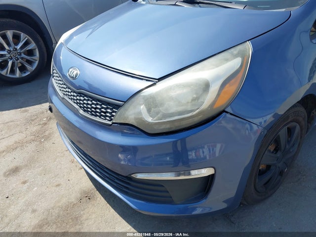 2016 Kia Rio Lx მანქანა იყიდება აუქციონზე, vin: KNADM4A33G6681233, აუქციონის ნომერი: 45251948