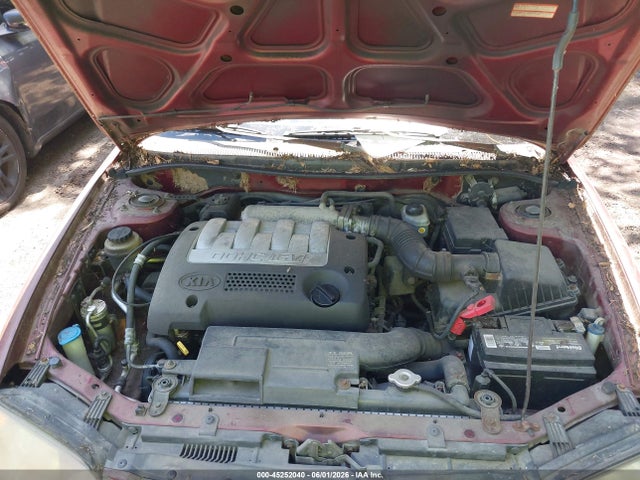 Aukcja sprzedaży 2002 Kia Spectra Gs/gsx, vin: KNAFB161725087408, numer aukcji: 45252040