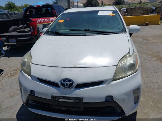 Aukcja sprzedaży 2013 Toyota Prius Five/four/three/three Se/two, vin: JTDKN3DU8D1730294, numer aukcji: 45252172