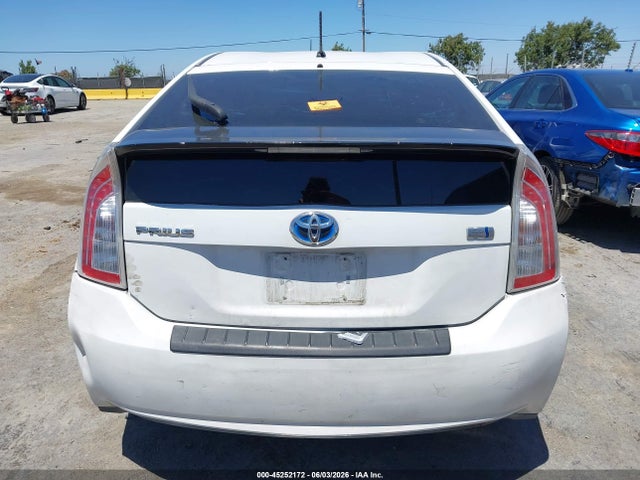 Aukcja sprzedaży 2013 Toyota Prius Five/four/three/three Se/two, vin: JTDKN3DU8D1730294, numer aukcji: 45252172