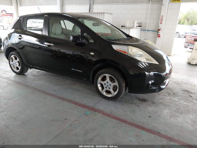 2012 Nissan Leaf Sl მანქანა იყიდება აუქციონზე, vin: JN1AZ0CP1CT022288, აუქციონის ნომერი: 45252180