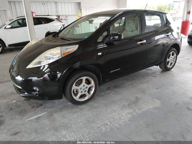 45252180 :رقم المزاد ، JN1AZ0CP1CT022288 vin ، 2012 Nissan Leaf Sl مزاد بيع