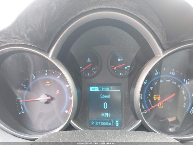 45252267 :رقم المزاد ، 1G1PA5SG4E7123083 vin ، 2014 Chevrolet Cruze Ls Auto مزاد بيع
