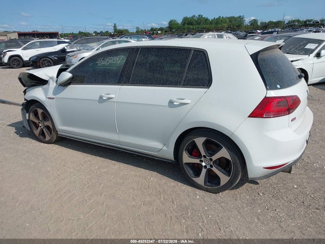 Продажа на аукционе авто 2017 Volkswagen Golf Gti Autobahn 4-door, vin: 3VW447AU3HM004937, номер лота: 45252347