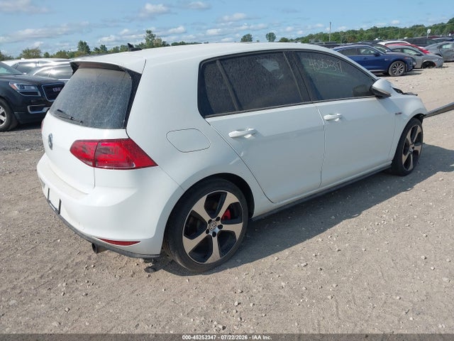 Продажа на аукционе авто 2017 Volkswagen Golf Gti Autobahn 4-door, vin: 3VW447AU3HM004937, номер лота: 45252347