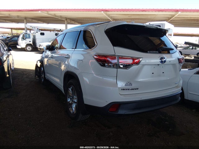 Aukcja sprzedaży 2014 Toyota Highlander Hybrid Limited Platinum V6, vin: 5TDDCRFH2ES007014, numer aukcji: 45252373