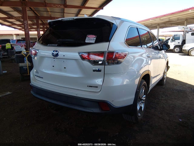 Aukcja sprzedaży 2014 Toyota Highlander Hybrid Limited Platinum V6, vin: 5TDDCRFH2ES007014, numer aukcji: 45252373