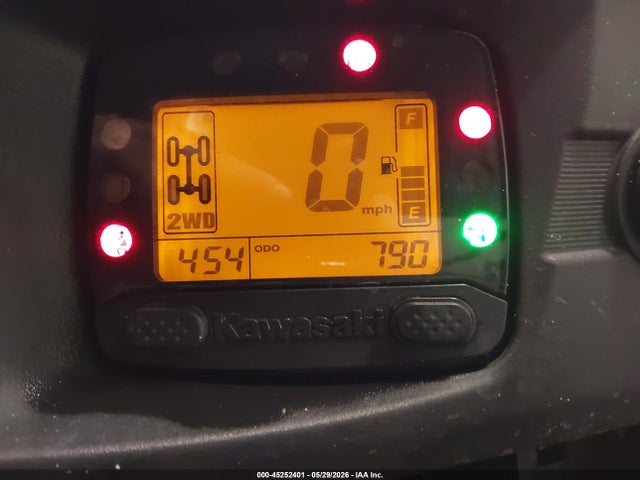 45252401 :رقم المزاد ، JKBRTCF15SB511538 vin ، 2025 Kawasaki Krf800 F مزاد بيع